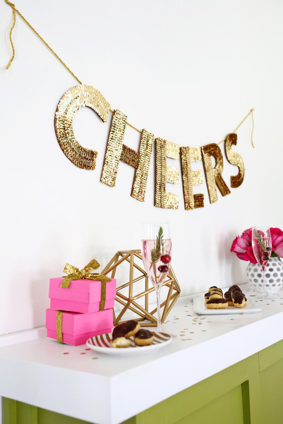 15 DIY New Year's Eve Decorations — Brit + Co Brit + Co
