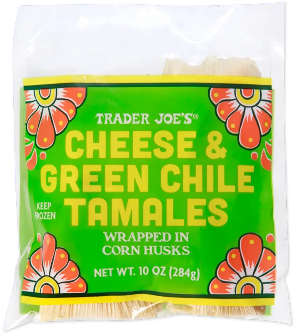 Cheese & Green Chili Tamales