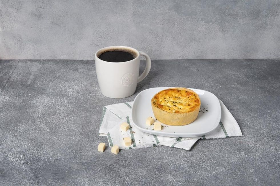 Cheese Quiche from Starbucks Indonesia
