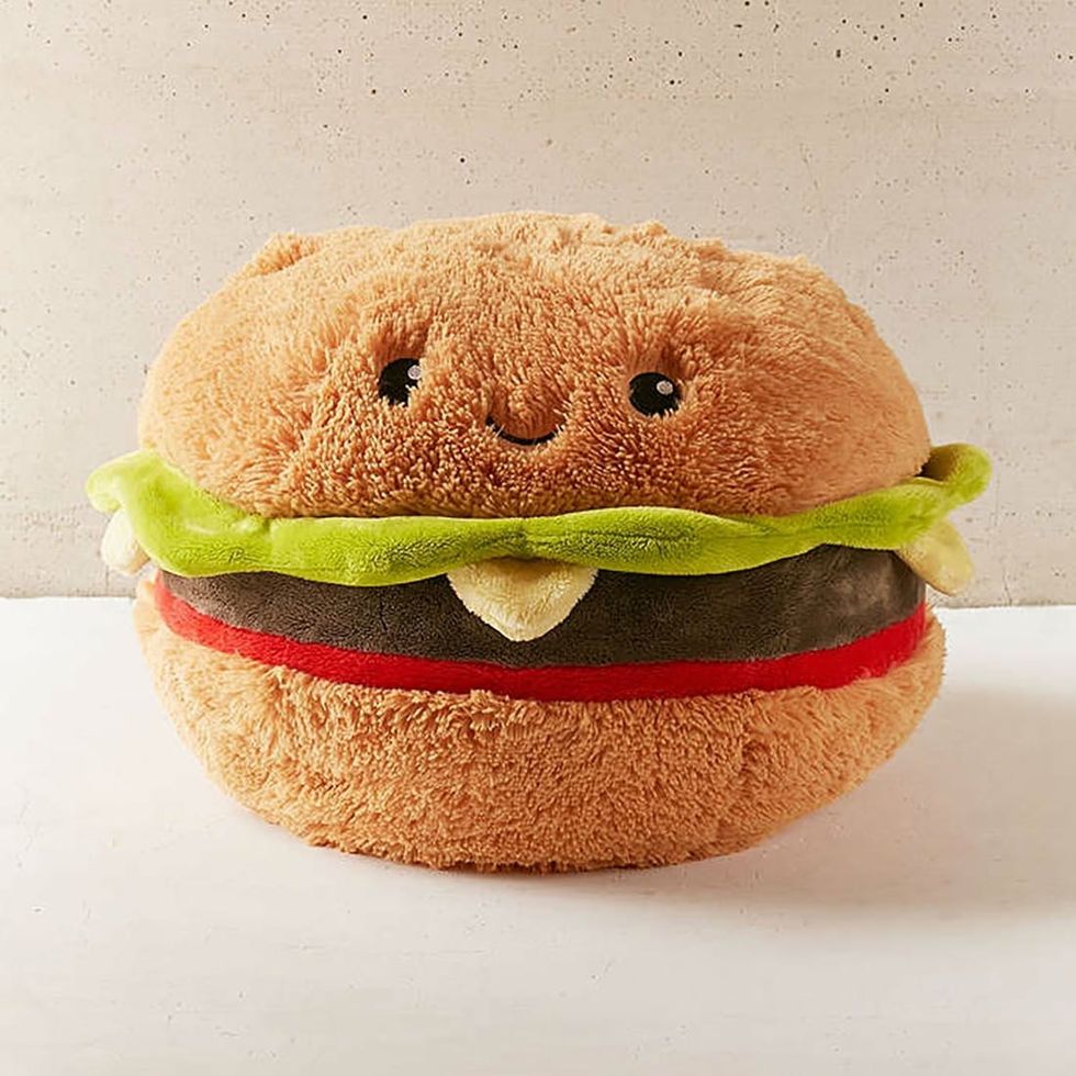 Cheeseburger Plush White Elephant Gift Idea