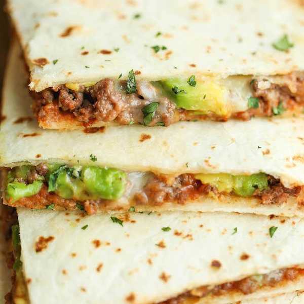 Cheesy Avocado Quesadilla