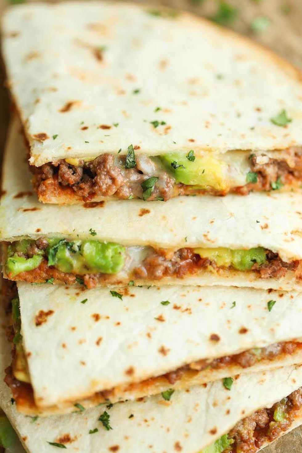 Cheesy Avocado Quesadilla