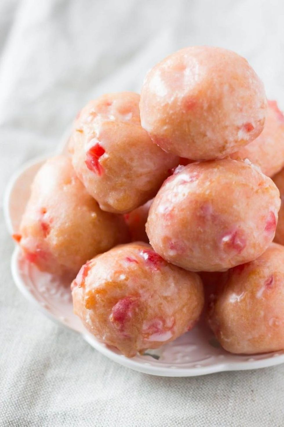 cherry-doughnut-holes