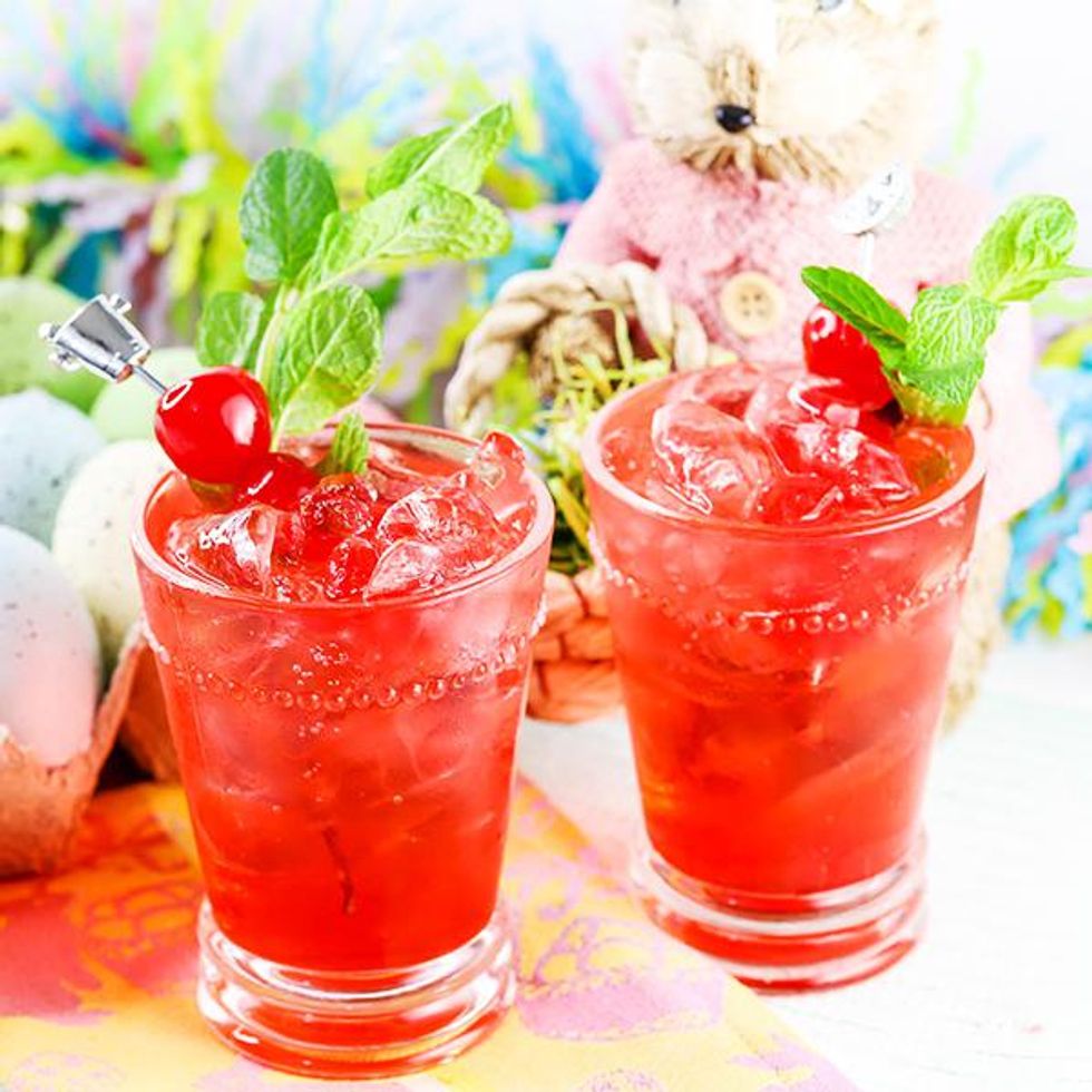 Cherry Shirley Temple Mocktail