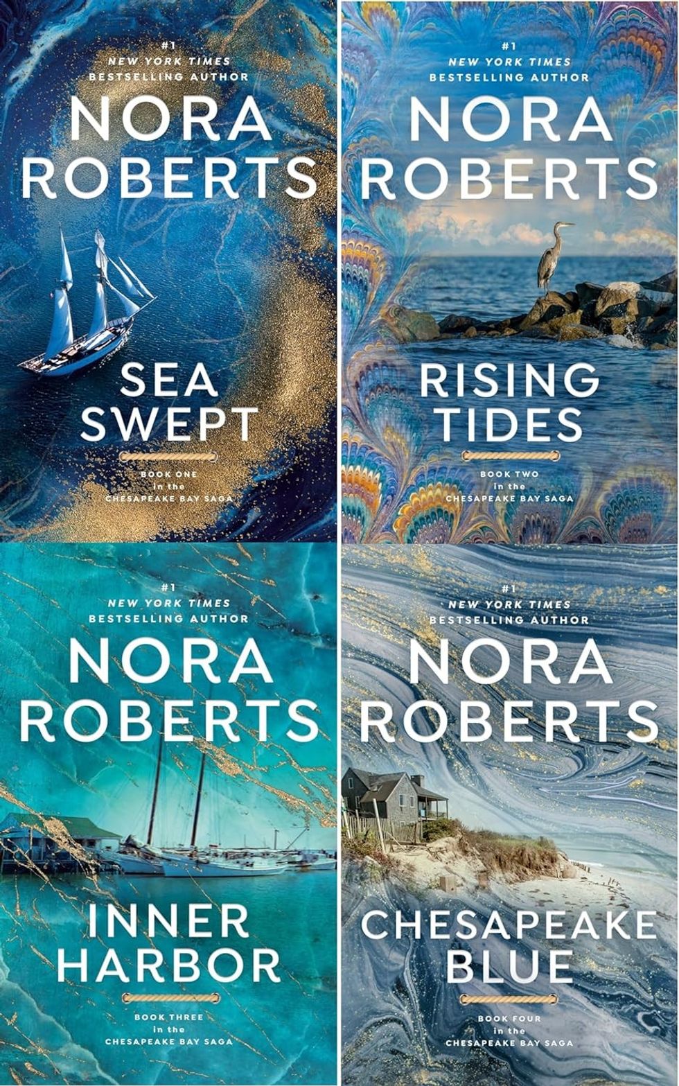 Chesapeake Bay Saga nora roberts books