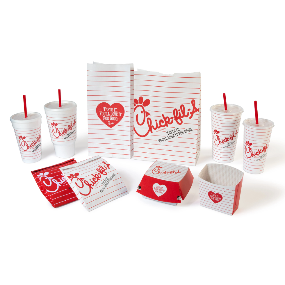 Chick-fil-A Retro Packaging Design