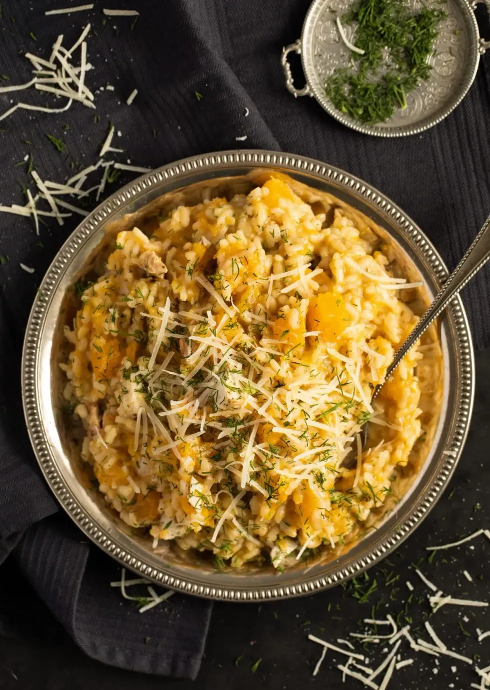Chicken and Pumpkin Risotto