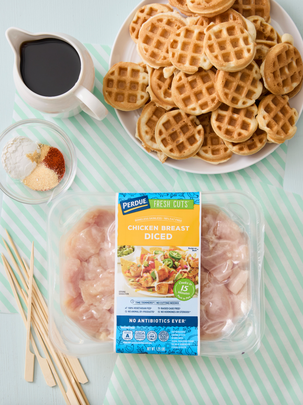 chicken and waffle ingredients