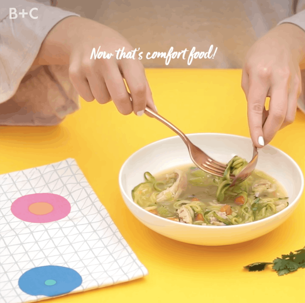 Chicken and Zoodle Soup