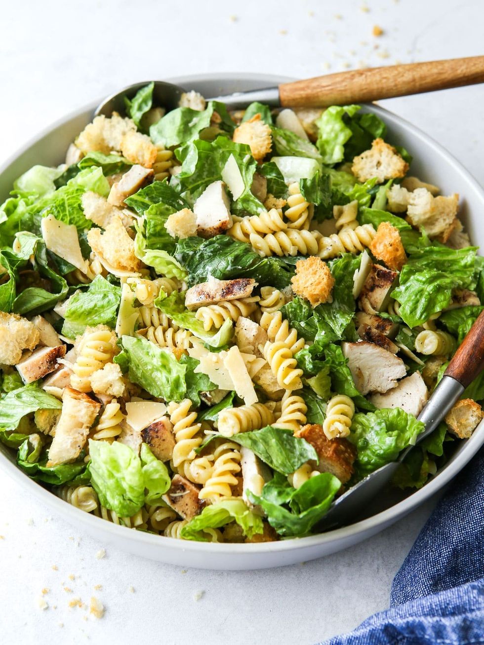 Chicken Caesar Pasta Salad