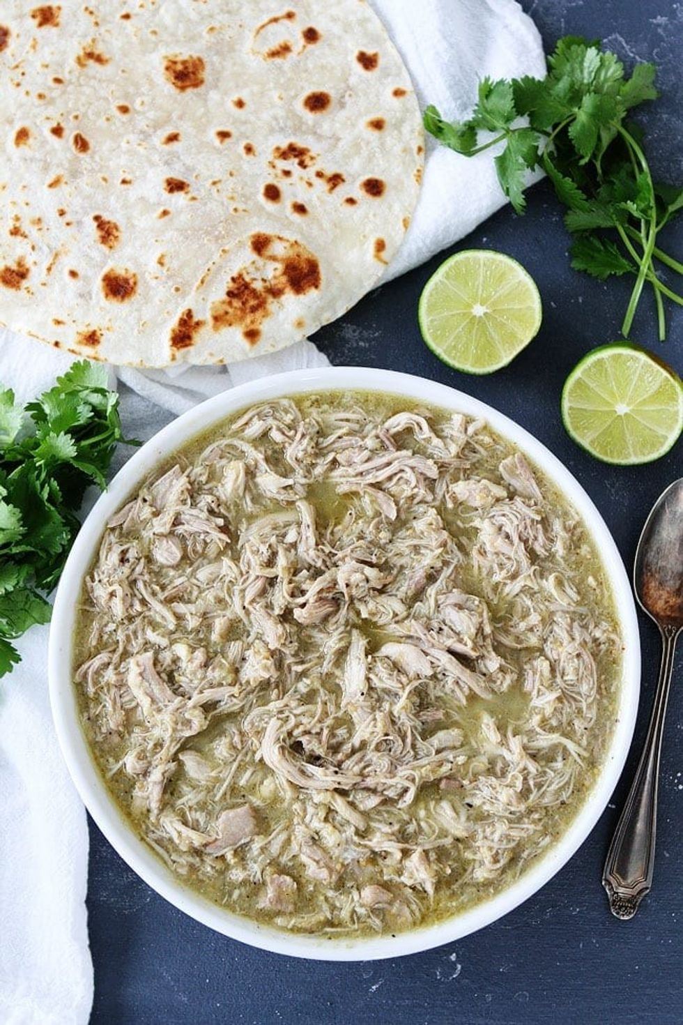 Chicken Chile Verde in One Pot