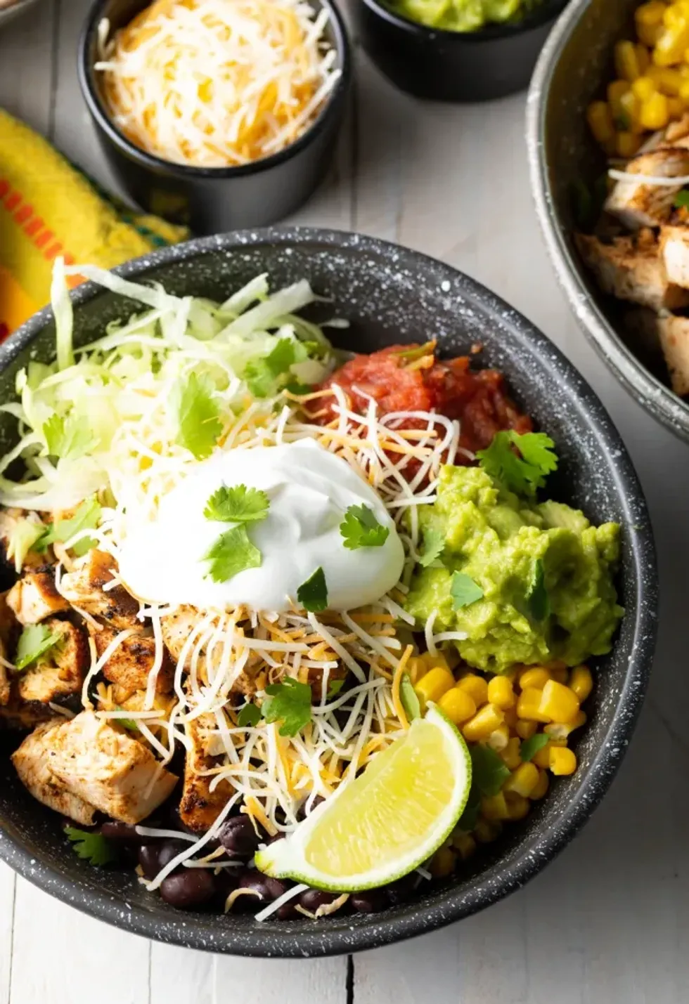 Chicken Chipotle Burrito Bowls