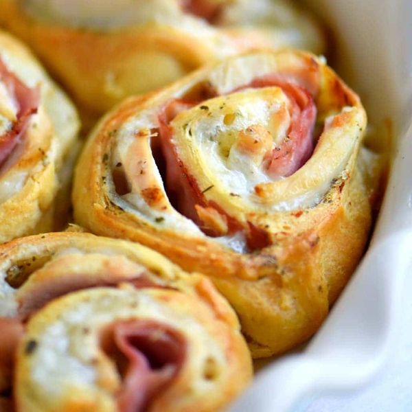 Chicken Cordon Bleu Crescent Rolls