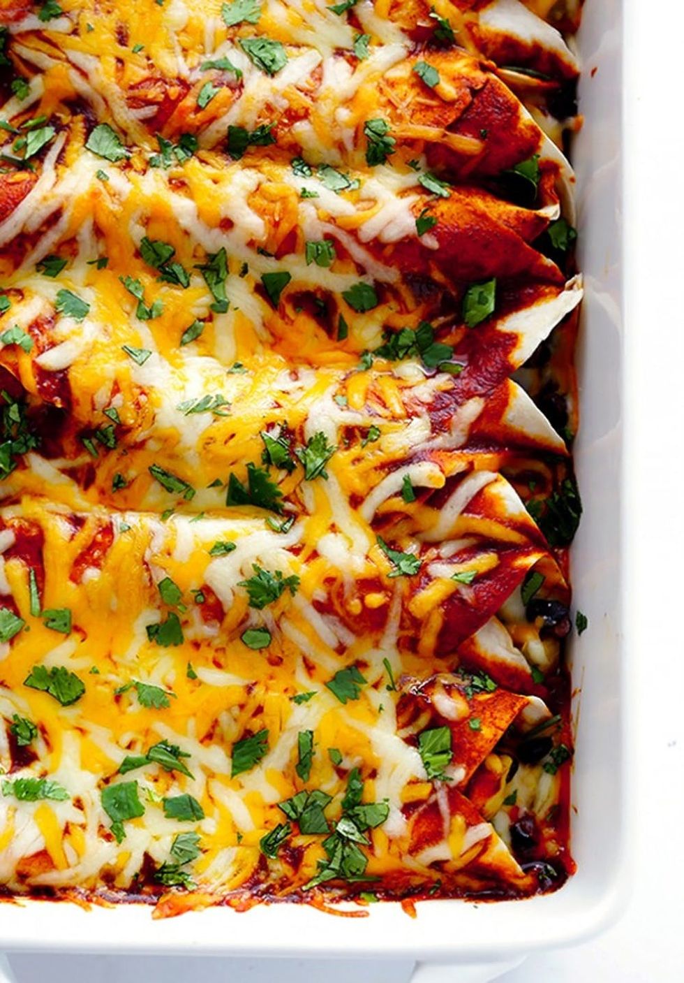 Chicken Enchiladas winter dinner ideas