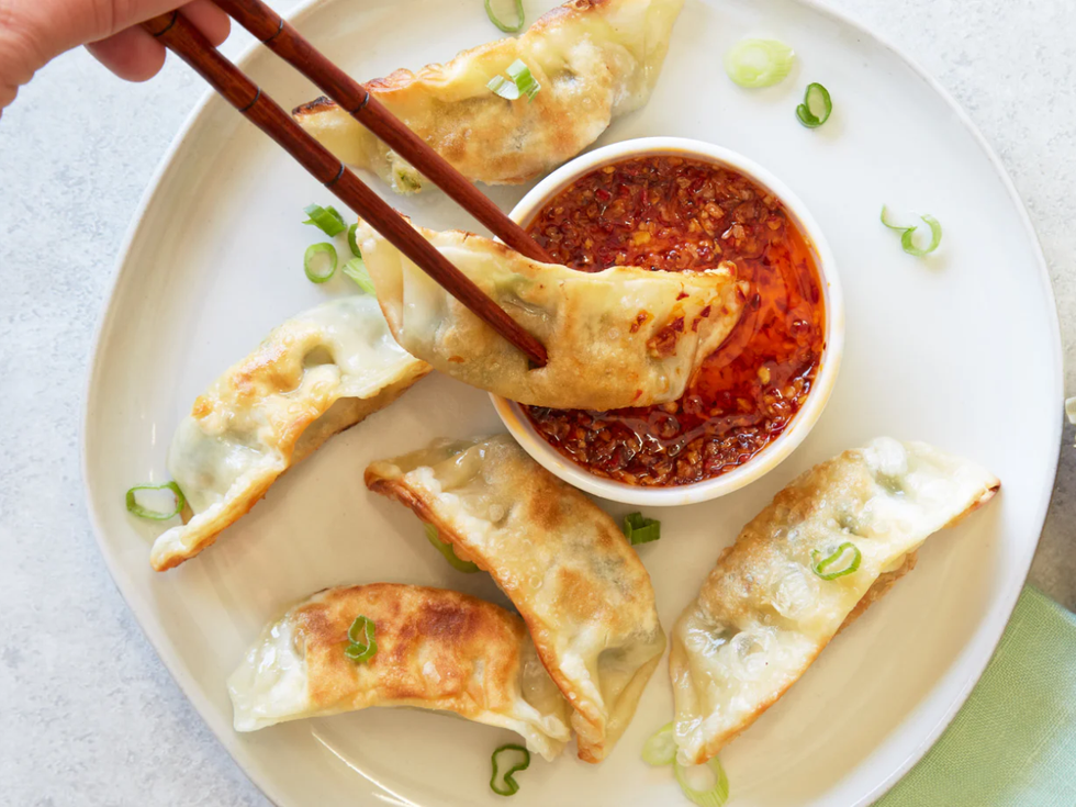 Chicken Gyoza Potstickers