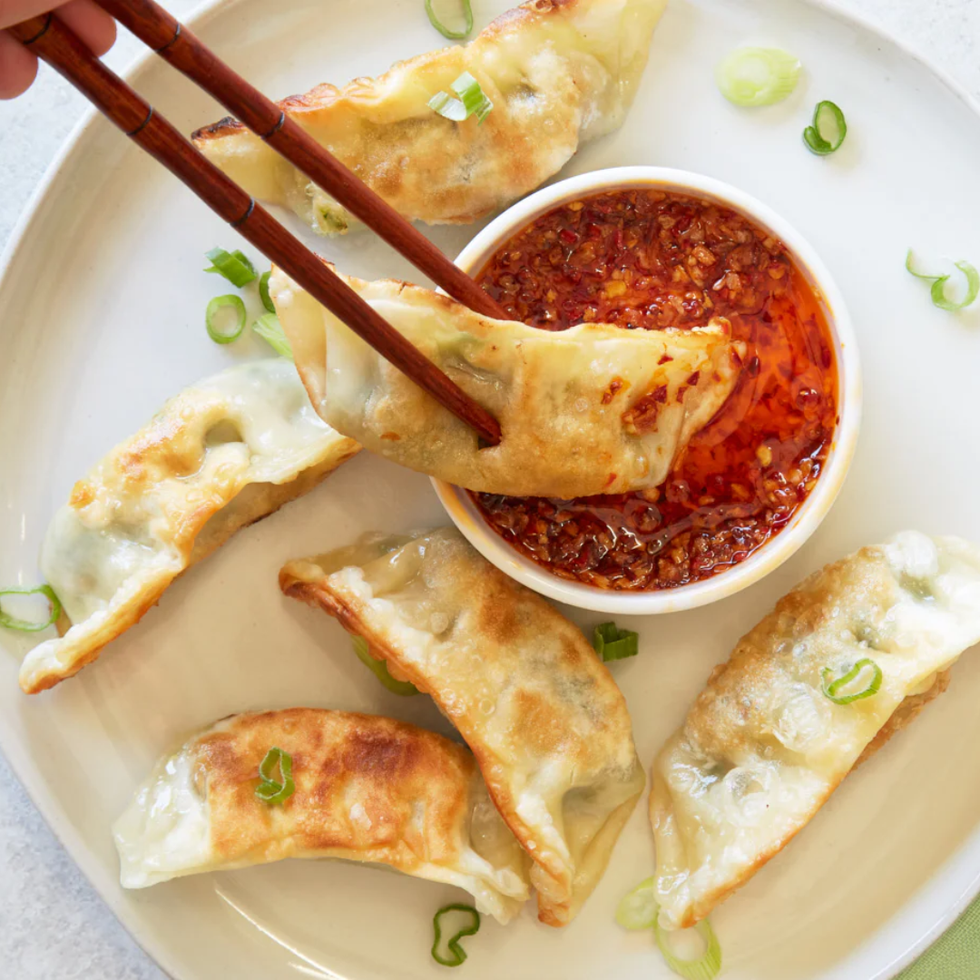 Chicken Gyoza Potstickers