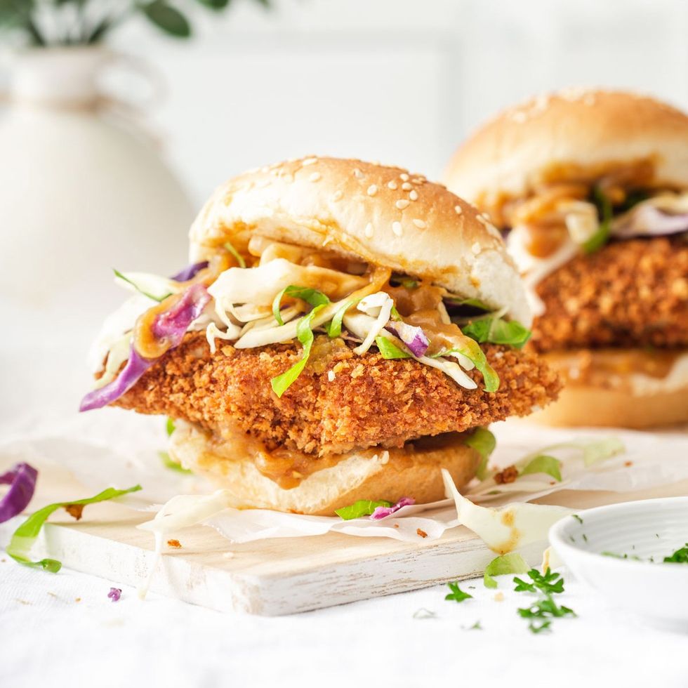 Chicken Katsu Curry Sliders