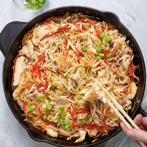 chicken lo mein