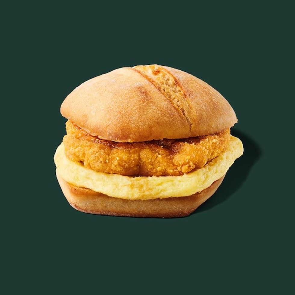 Chicken, Maple Butter & Egg Sandwich