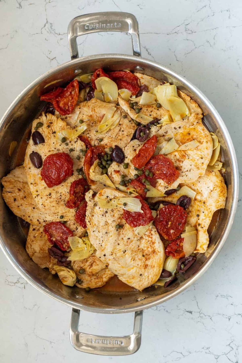 Chicken Piccata With Sun-Dried Tomatoes
