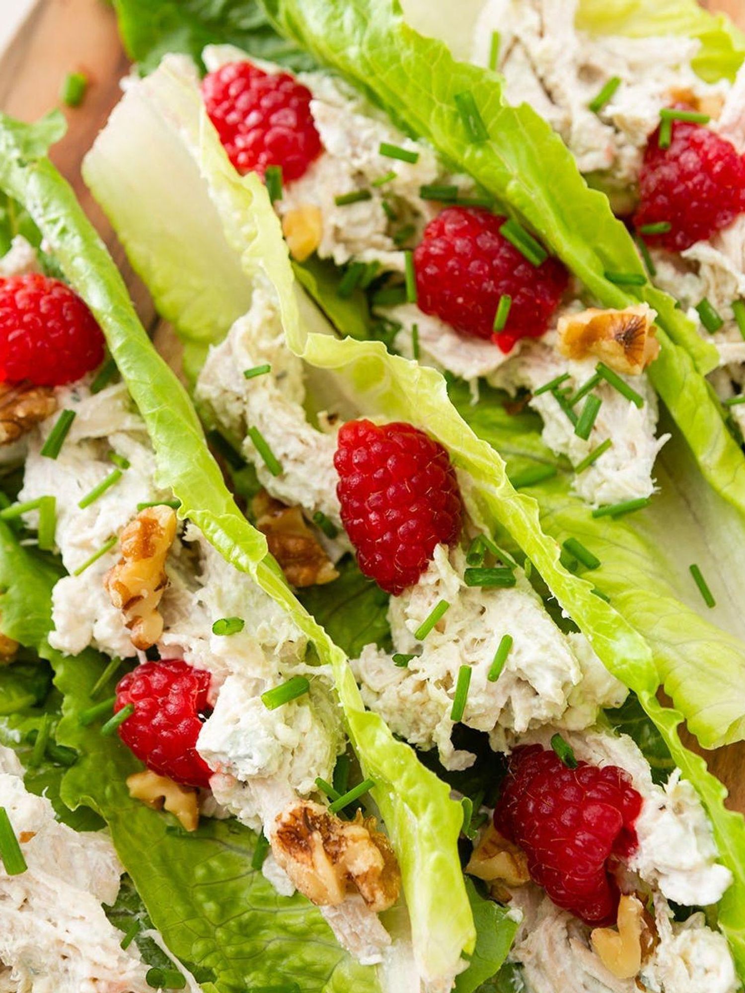 Chicken Salad Keto Lettuce Wraps