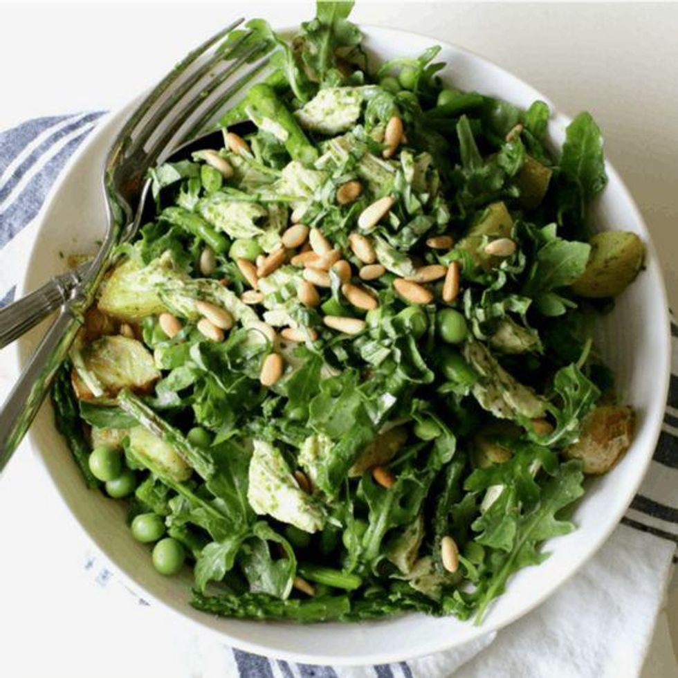 Chicken Salad With Sauce Verte