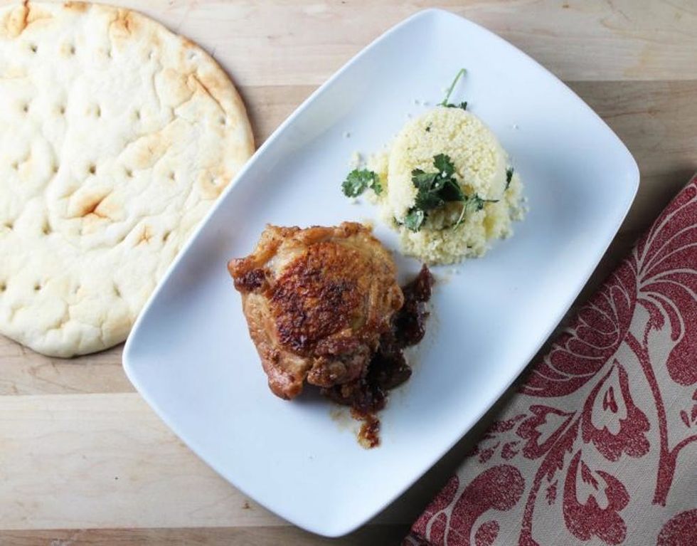 Chicken Tagine With Dates and Orange Blossom Water