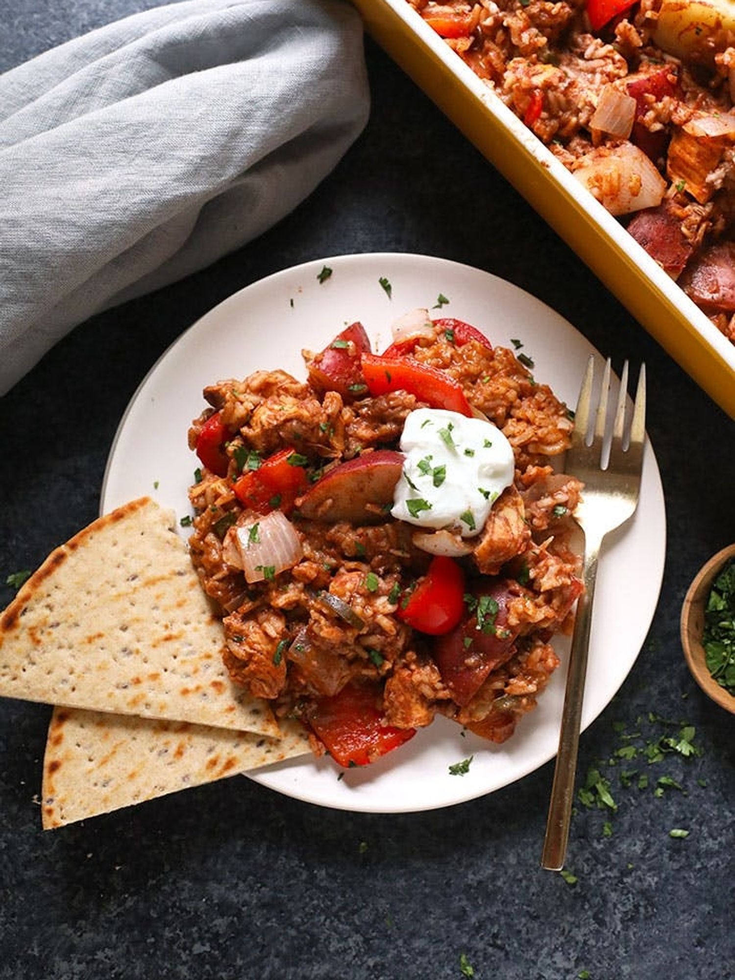 Chicken Tikka Masala Casserole
