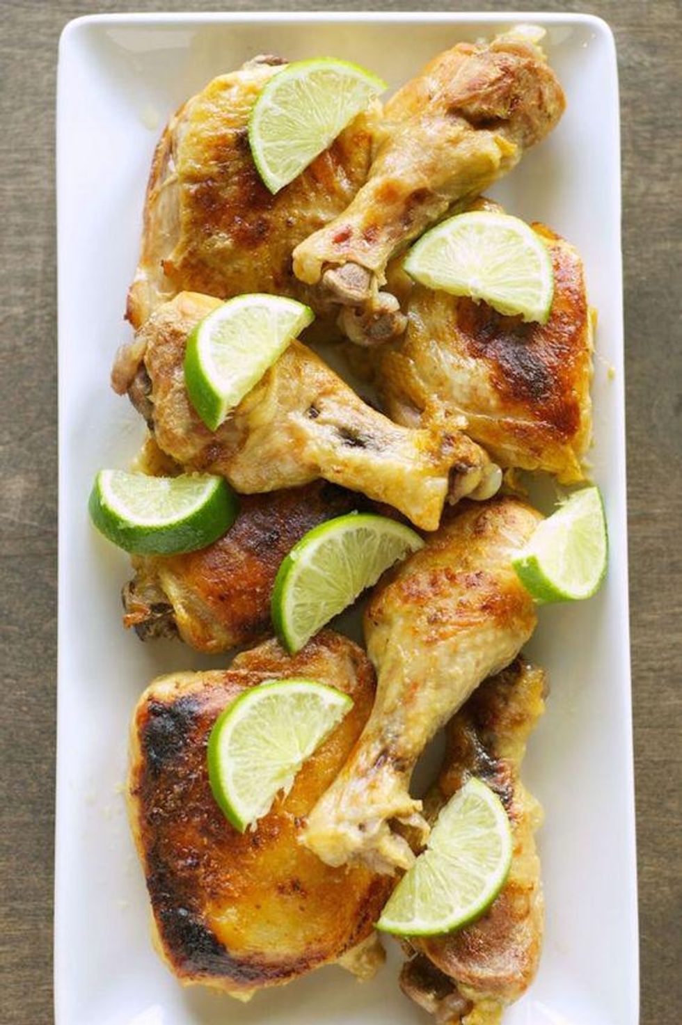 chicken with lime and coconut