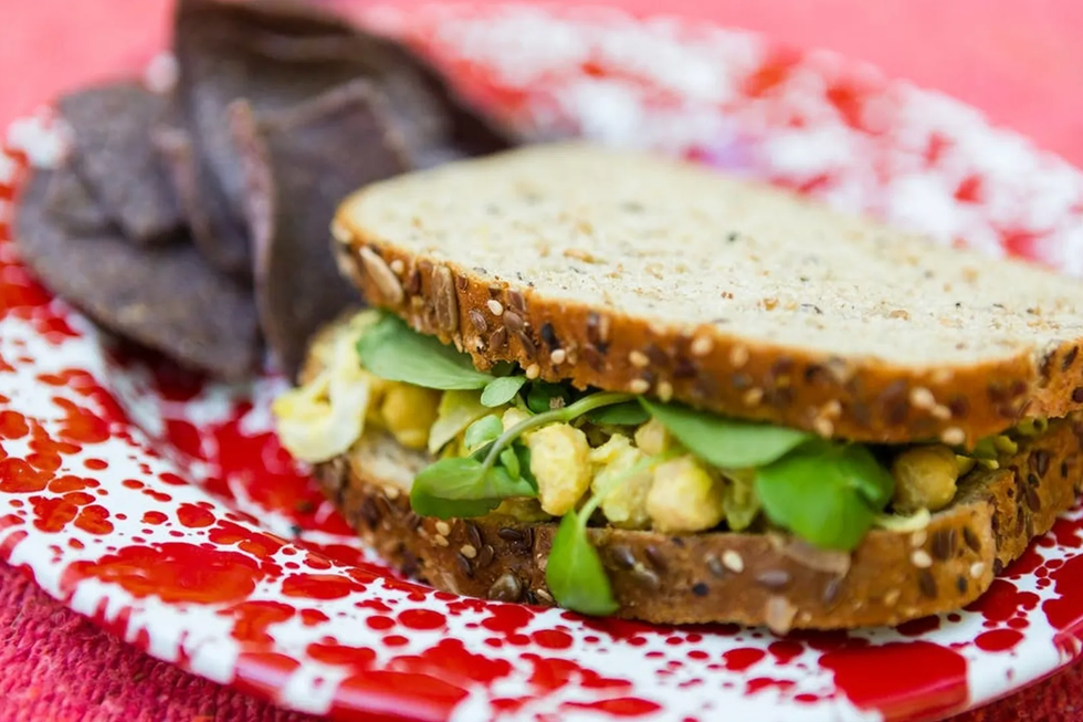 chickpea sandwich