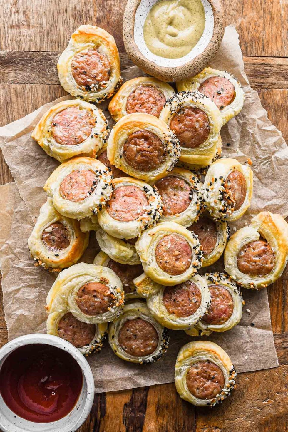 Chicks in a Blanket with Everything Bagel Seasoning