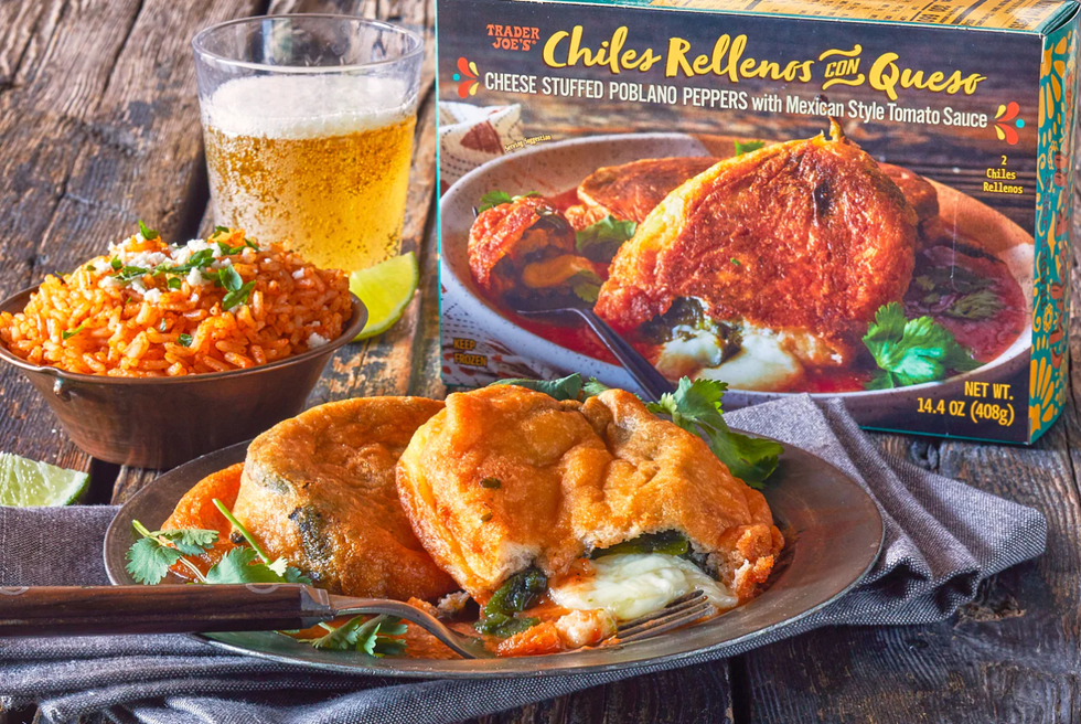 Chiles Rellenos Con Queso