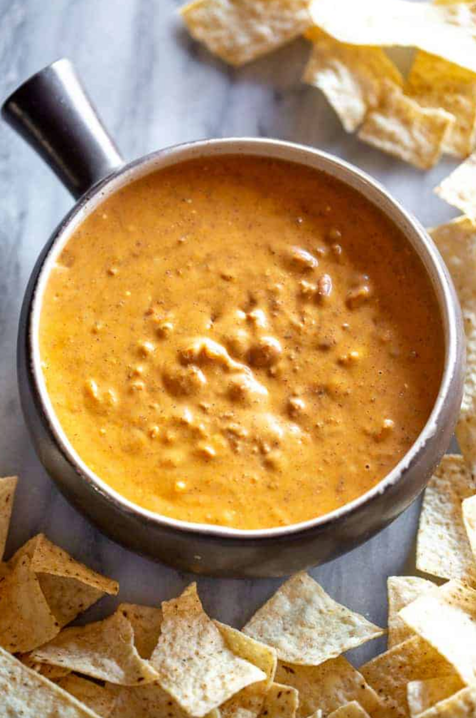 chili cheese dip for superbowl appetizers and snacks
