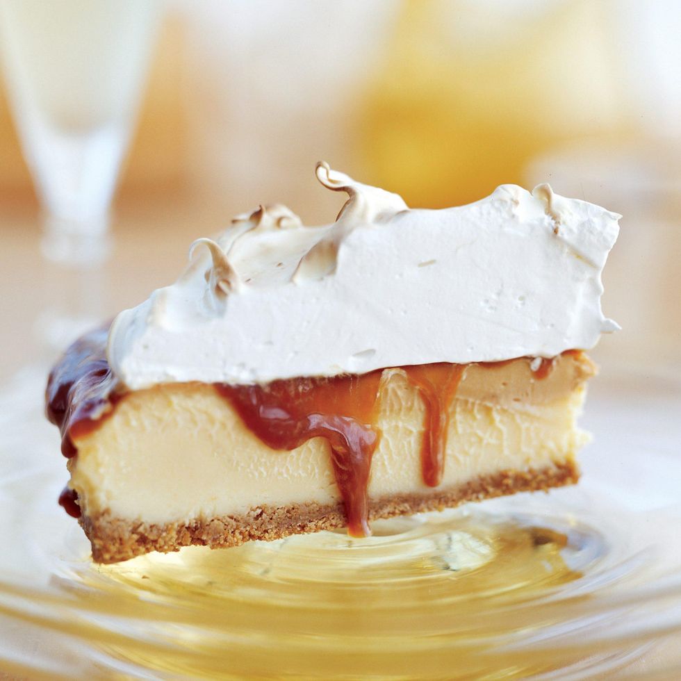 Chilled Grapefruit-Caramel Meringue Pie