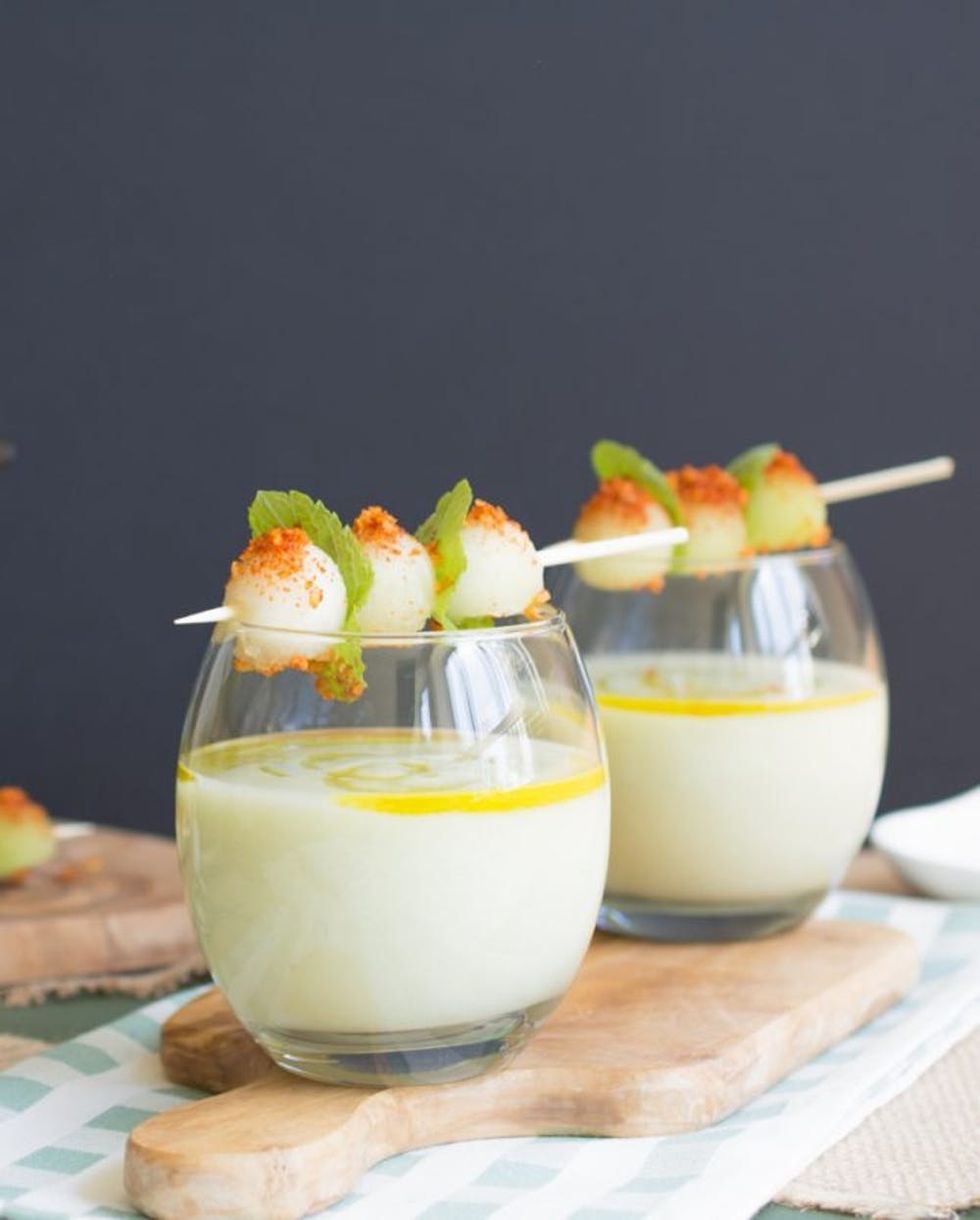 Chilled Melon and Almond Soup