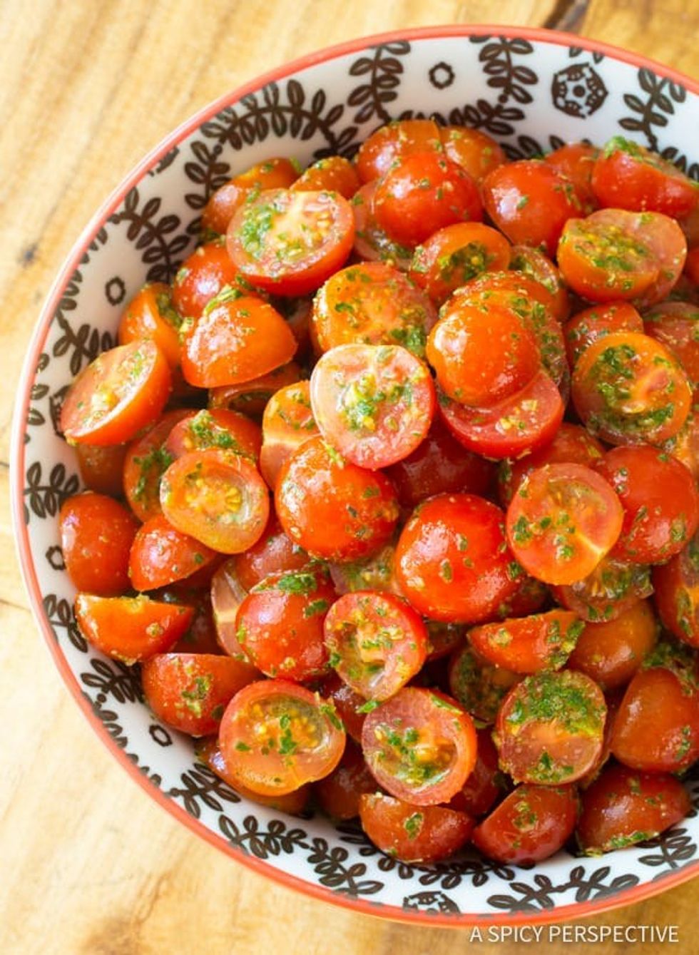 Chimichurri Tomato Salad
