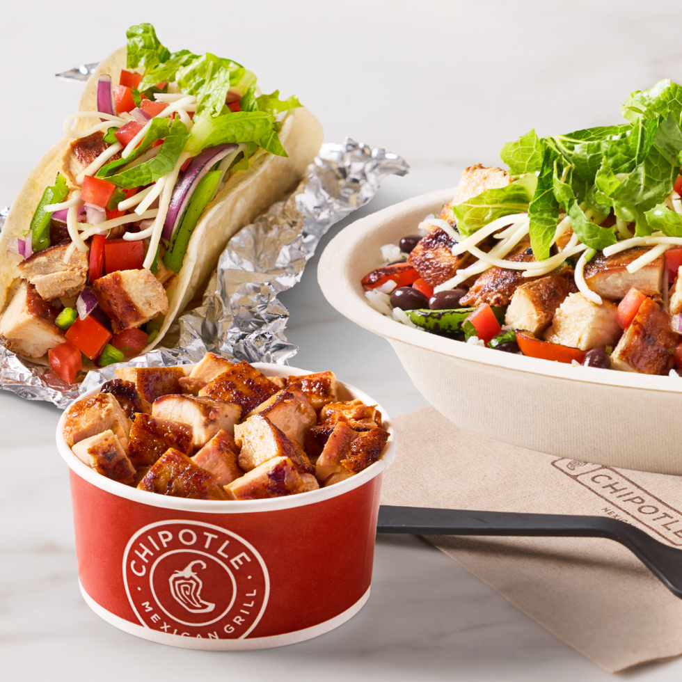 Chipotle High-Protein Menu