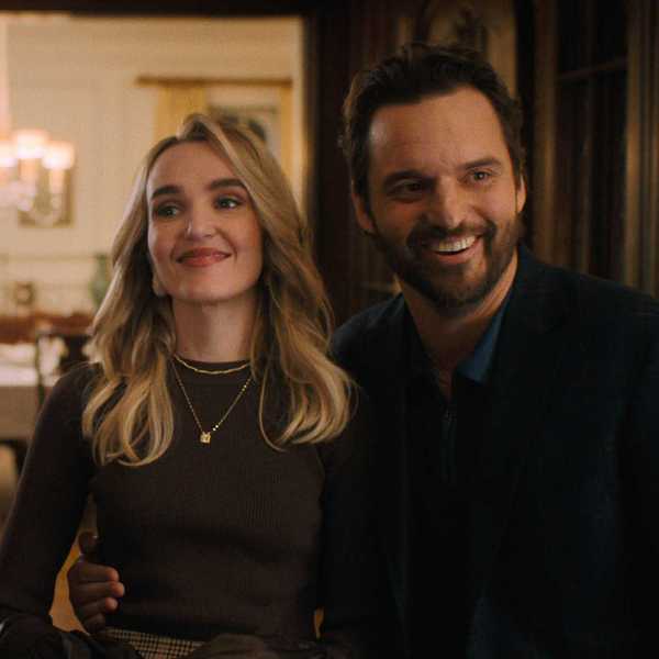 Chloe Fineman and Jake Johnson