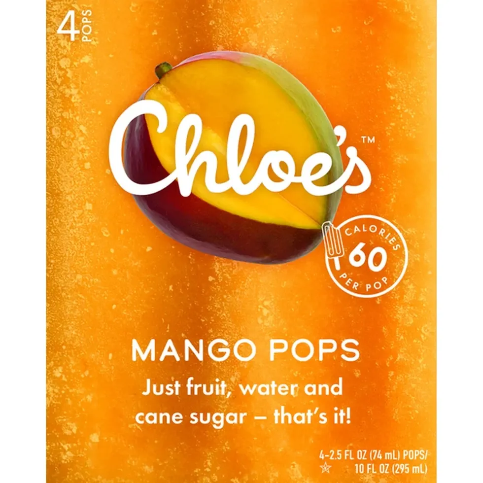 Chloe's Mango Pops