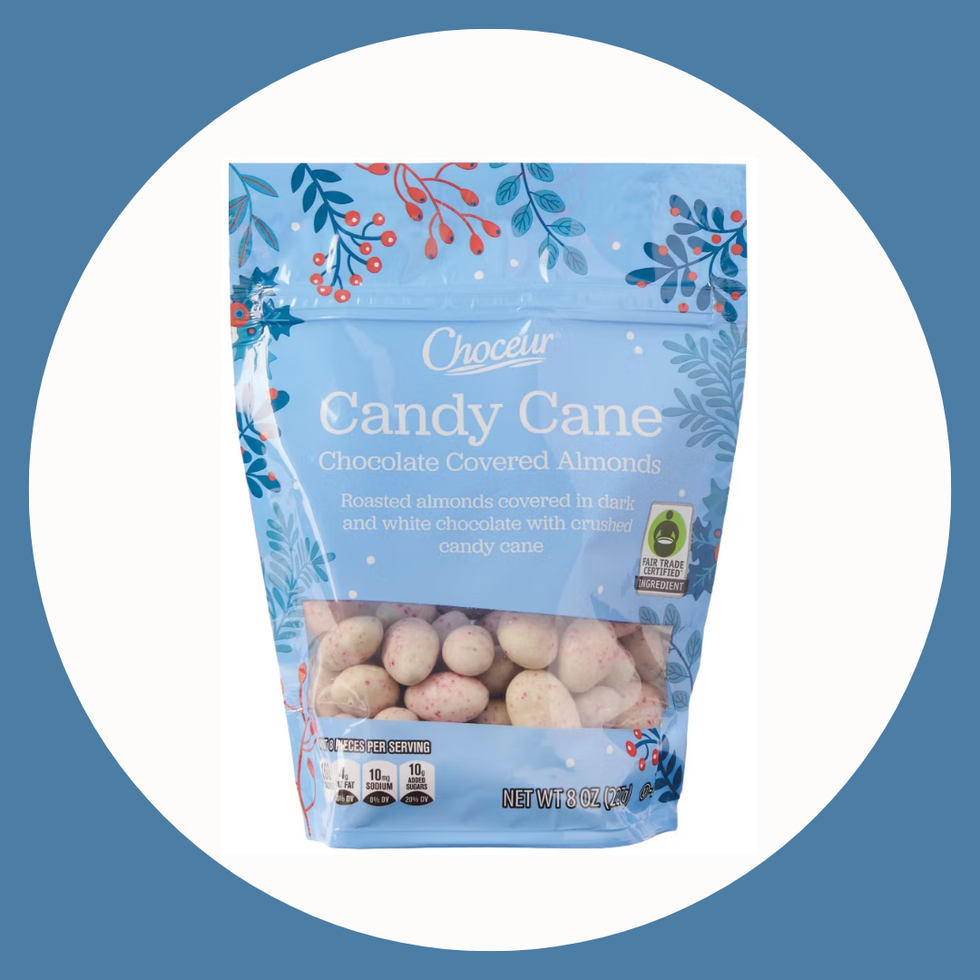 Choceur Candy Cane Chocolate Covered Almonds