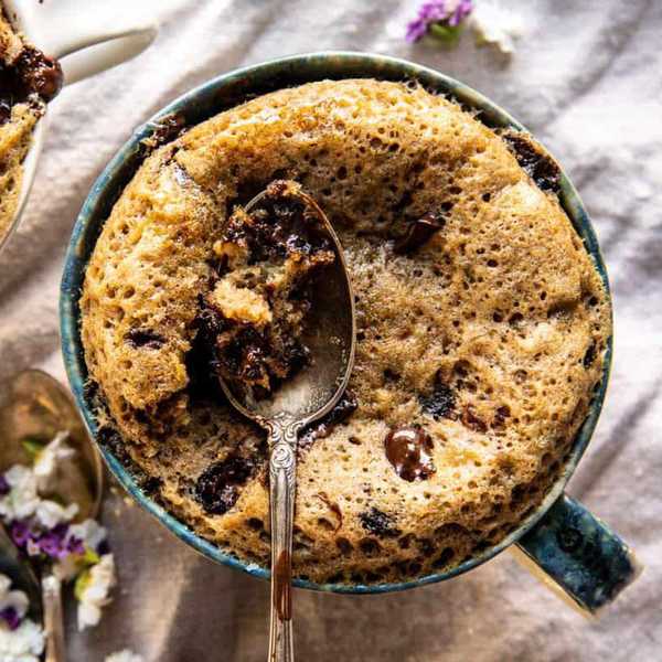 Chocolate Banana Bread Mug Cake