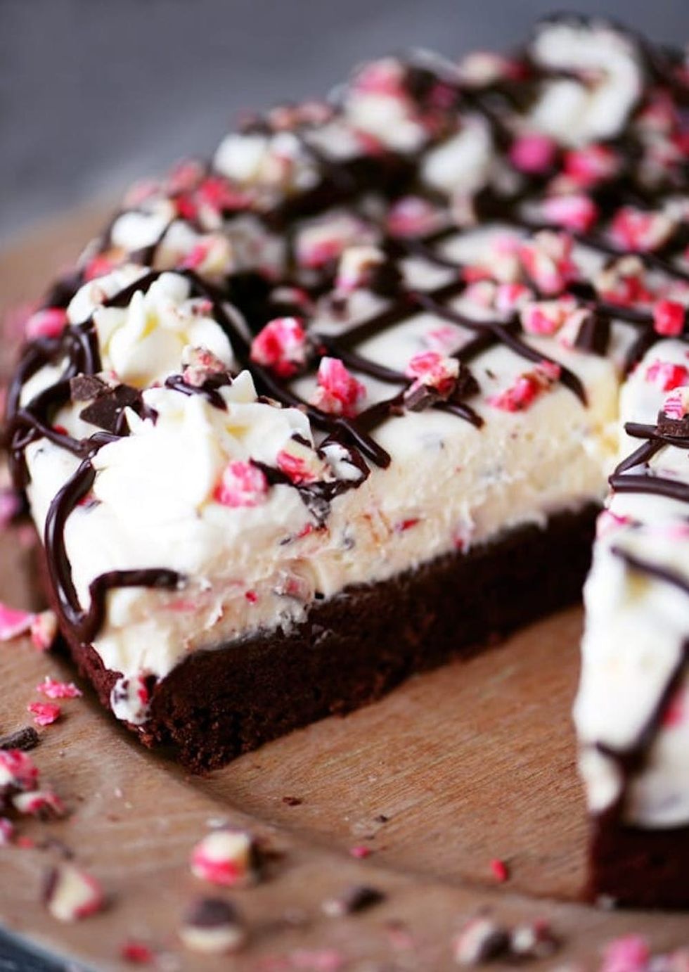 Chocolate Brownie Cheesecake
