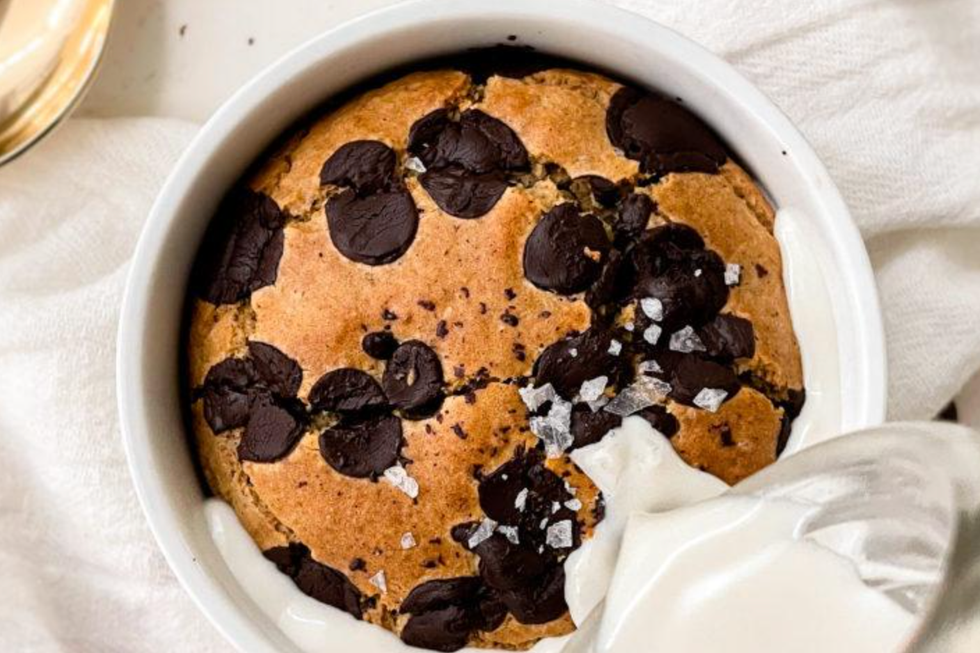 Chocolate Chip Baked Oats