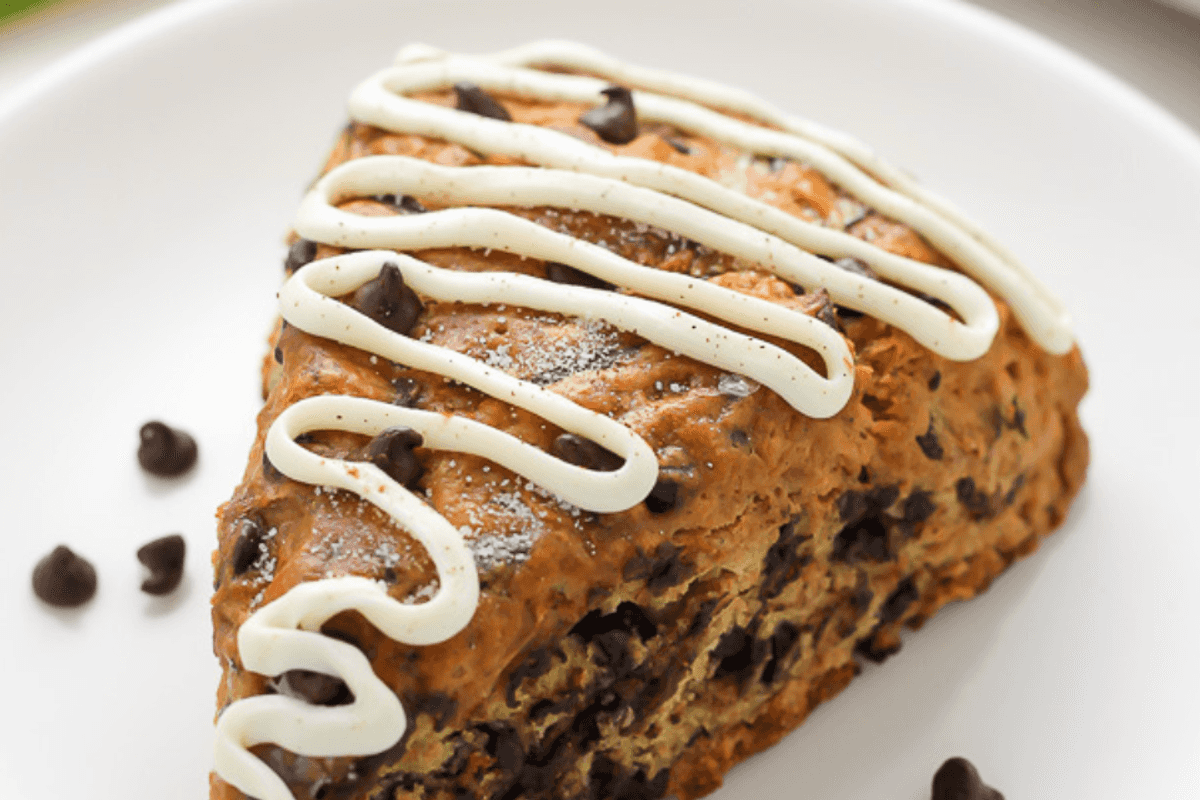 Chocolate Chip Zucchini Scones