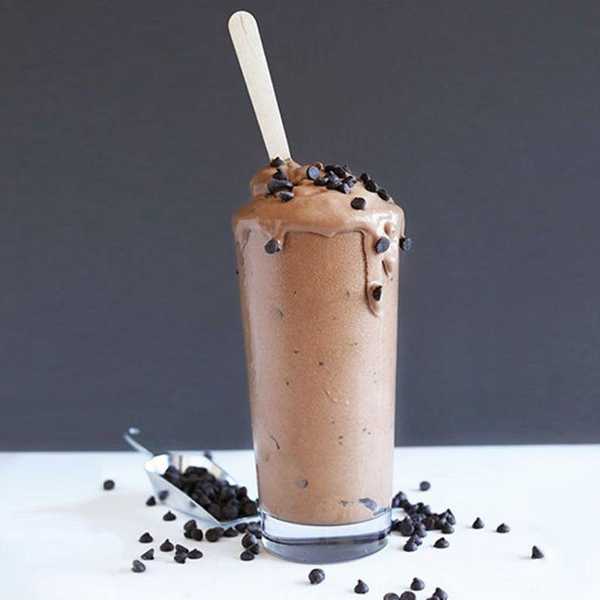 Chocolate Chocolate Chip Blizzards