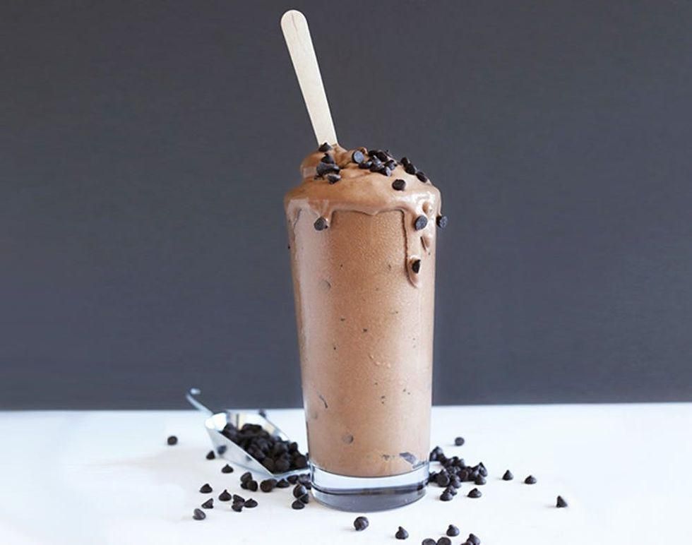 Chocolate Chocolate Chip Blizzards