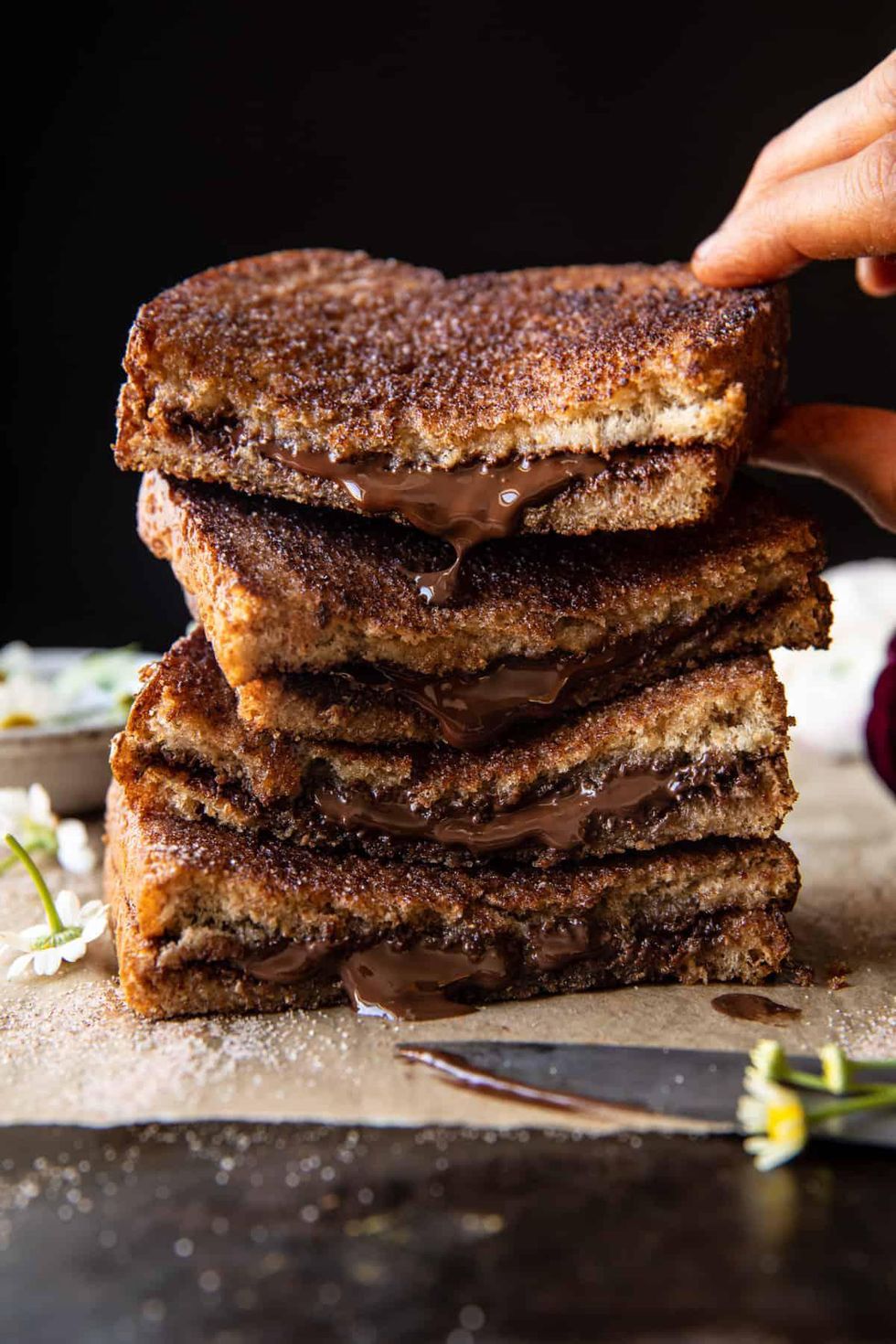 Chocolate Cinnamon Sugar Toast
