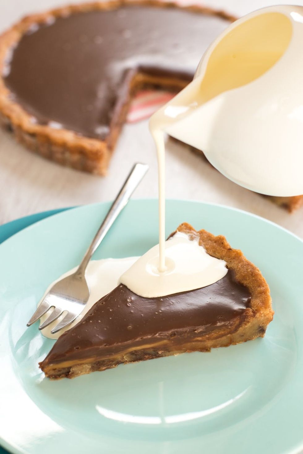 Chocolate cookie butter pie-13