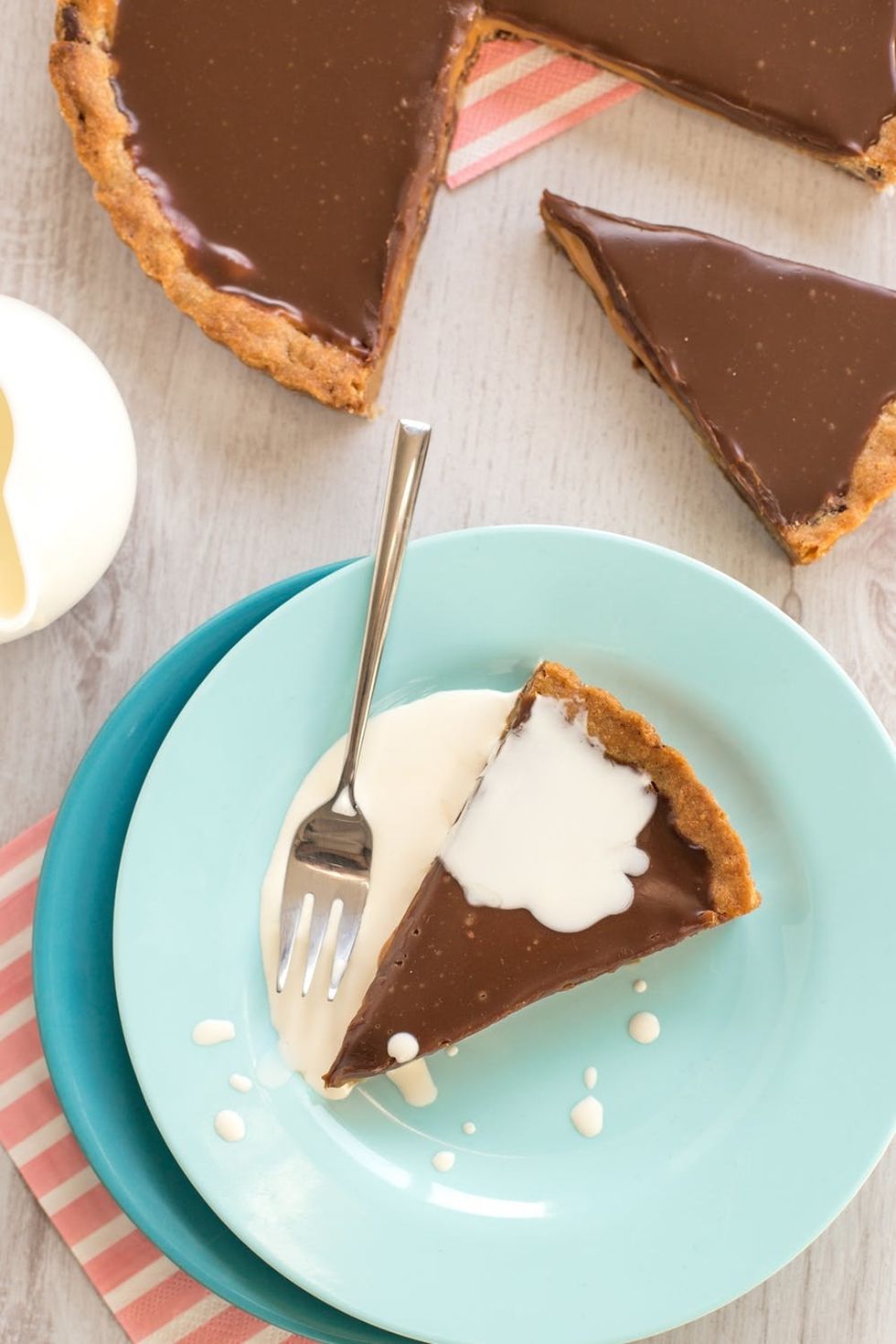 Chocolate cookie butter pie-14