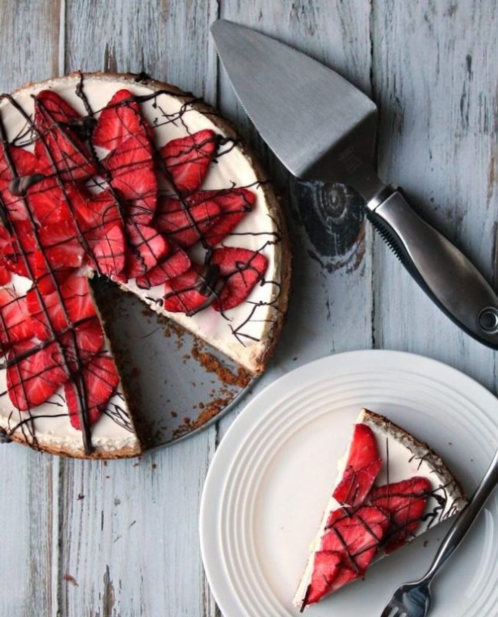 chocolate covered strawberry cheesecake recipe